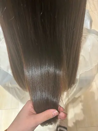 ロング seri💜艶カラー 💖ヘアアレンジのヘアスタイル