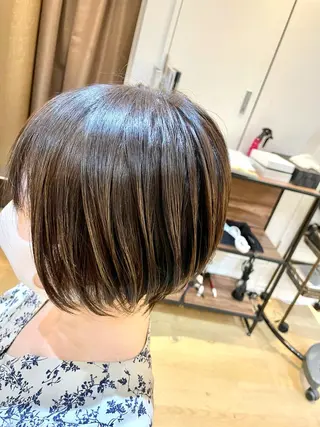 ショート ✨シルクストレート✨ 美髪髪質改善Yukiのヘアスタイル