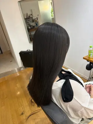 ロング 西元 群/艶髪/髪質改善のヘアスタイル