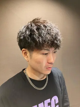 ミディアム メンズ特化美容師 井上大輔のヘアスタイル