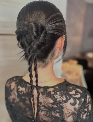 セミロング 島崎 穂乃香のヘアスタイル