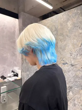 カラー PELE所属・ハイトーン/渋谷/ Kanau🥀のヘアスタイル