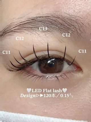 マツエク・マツパ LORAN Lim 工藤の眉毛・アイブロウイメージ