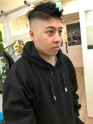 ショート メンズ WEST OLAND加藤圭介のヘアスタイル