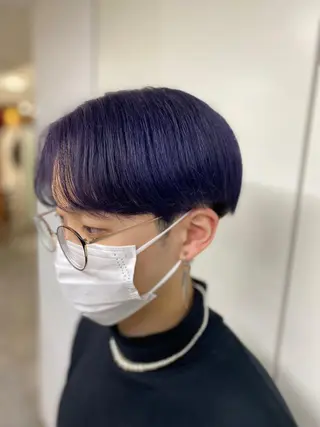 ショート カラー THESALONS所属・🤍ブリーチカラー /寄田龍樹🤍のヘアスタイル