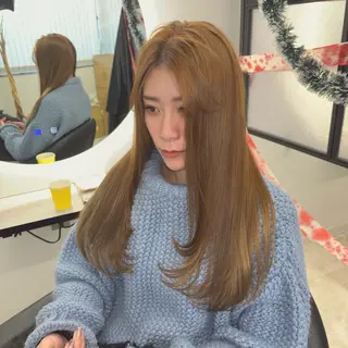 ロング カラー Ren. 🦋デザインカラーのヘアスタイル