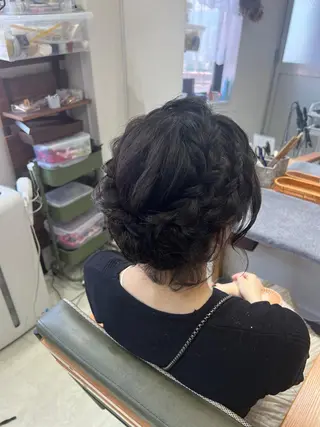 ミディアム ヘアアレンジ 山室 敬義のヘアスタイル