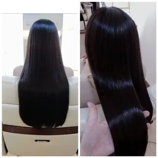 ロング 井上 真貴子のヘアスタイル