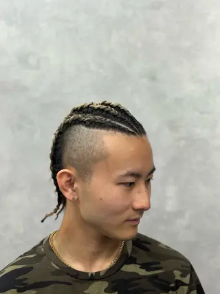 メンズ CUCUMBER所属・本間 颯太のヘアスタイル