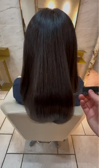 セミロング ORO緑地公園店原田 黎也のヘアスタイル