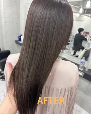 セミロング Endearing 銀座/レイヤーカットのヘアスタイル