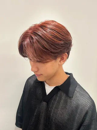 ミディアム こじま しょういちのヘアスタイル