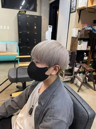 カラー メンズ SEPHILE所属・メンズ韓国ヘア👹 KAJIのヘアスタイル