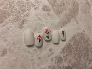 ネイル パラあり！フィルイン 推しネイル大歓迎！のネイルデザイン