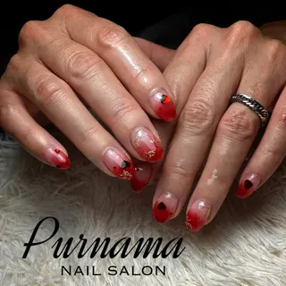 ネイル Purnama(ﾌﾟﾙﾅﾓ)所属・Purnama あきのネイルデザイン