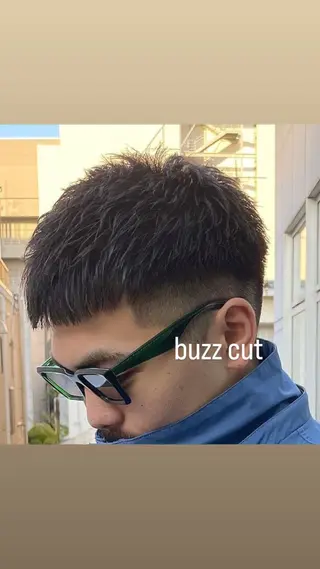 ショート フォーコーナーズカットショップ本店所属・設楽 カットモデル募集中のヘアスタイル