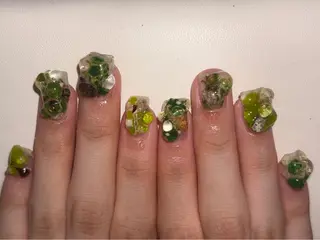 ネイル 爪神所属・＊爪神＊ 珠裕‪ miyuのネイルデザイン