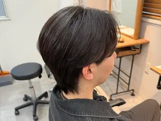 メンズ 韓国スタイル特化 ニュアンスパーマ下田のヘアスタイル