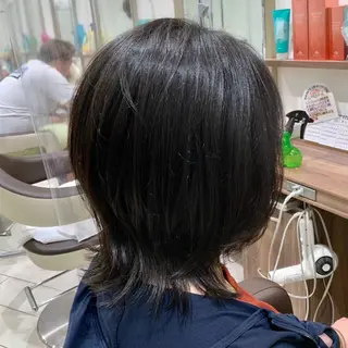 ミディアム 中村 楓のヘアスタイル