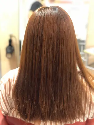 セミロング パーマ 髪質改善　ナカゾノ タケシのヘアスタイル