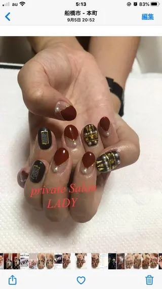 ネイル 桜田 麻菜のネイルデザイン