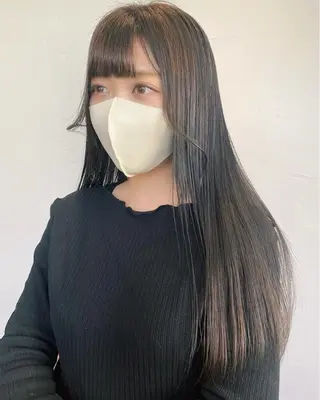 ロング カラー AO所属・RISAKO 艶髪モテヘア🎀府中のヘアスタイル