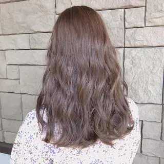 セミロング カラー 店長/mao/ 前髪/顔周りカットのヘアスタイル