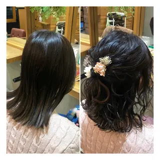 セミロング ✂️RIKUKI🎨 【駒込美容師🎀】のヘアスタイル