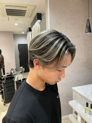 カラー メンズ ブリーチ特化｜メンズ 支持率◎ Takuのヘアスタイル