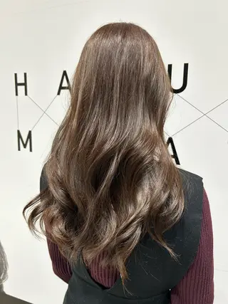 ロング カラー For.c.c.c.c所属・近藤 ちかのヘアスタイル