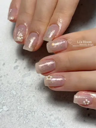 ネイル Li'a Bloom所属・🦋🤍 madoka🤍のネイルデザイン