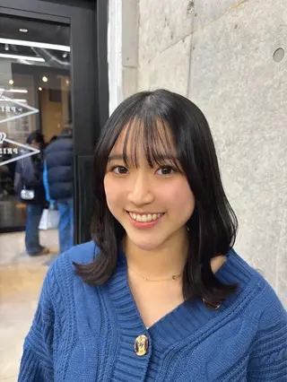 ロング すぐ巻ける縮毛矯正 🍀勝倉　麗のヘアスタイル