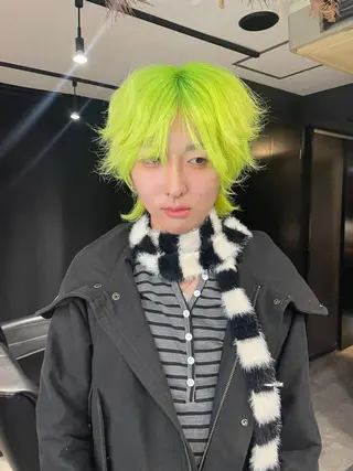 ショート ハイトーン/エクステ 🫧HANSONのヘアスタイル