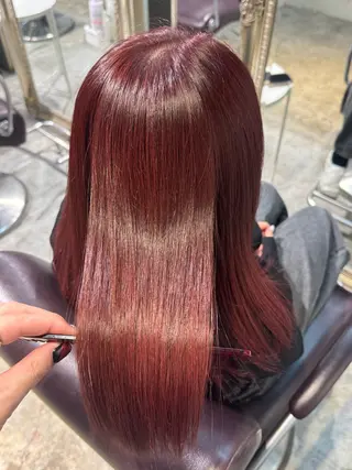 ロング カラー AMRITA omotesando所属・艶ｶﾗｰ･:*個性派 ﾈｲﾙ🦋mire-のネイルデザイン