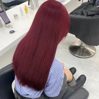 セミロング MOE 福岡韓国ヘア✧︎のヘアスタイル