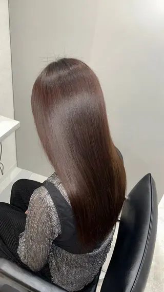 セミロング 原田 竜空のヘアスタイル