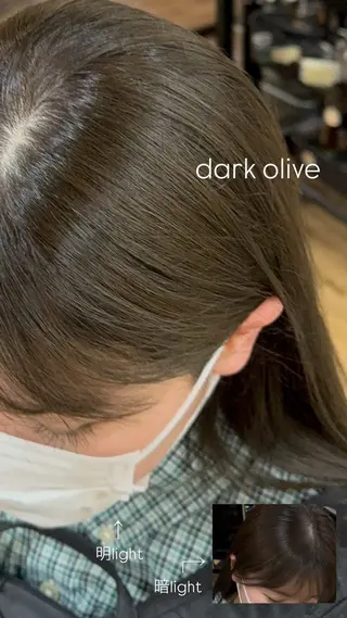 カラー ao - ﾆｭｱﾝｽ ｱﾝﾆｭｲ 大阪梅田のヘアスタイル