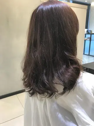 セミロング パーマ Renatus店長 金子裕美のヘアスタイル