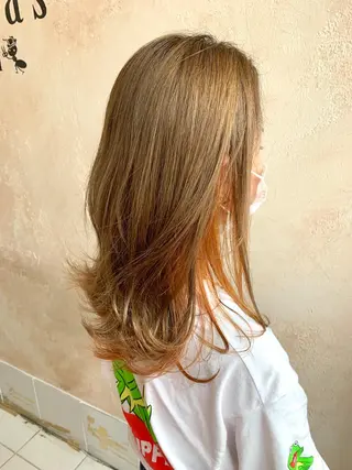 セミロング カラー 水戸内原🐜 メンズ郡司裕紀のヘアスタイル