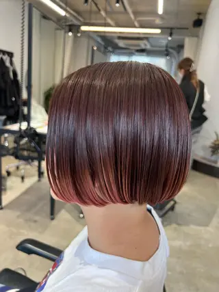 ショート カラー オタク美容師💟 チバコナツのヘアスタイル