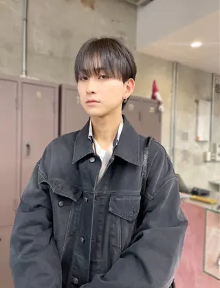 メンズ 森田遥奈/透明感カラ ー/似合わせカットのヘアスタイル