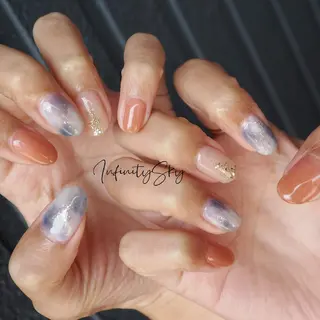 ネイル infinity skyのネイルデザイン