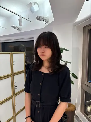 セミロング レイヤーカット/瀬川 琴音のヘアスタイル