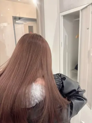 ロング カラー レイヤーカット🍒韓 国ヘア🍒ひかりのヘアスタイル