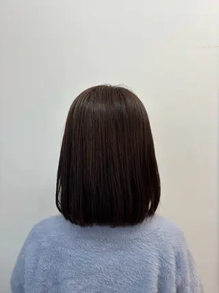 ミディアム みぞぐち じゅりのヘアスタイル