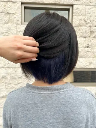 ショート カラー kisa nakajimaのヘアスタイル