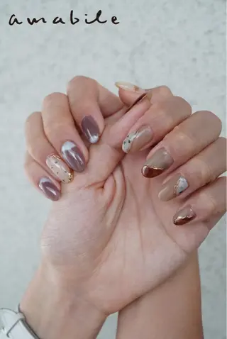 ネイル amabile nailのネイルデザイン