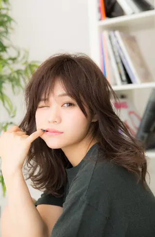 ミディアム balance  大宮のヘアスタイル