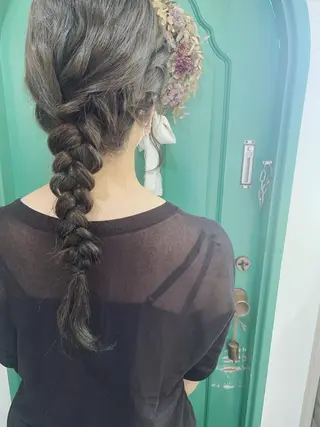 ロング 佐藤 美咲のヘアスタイル