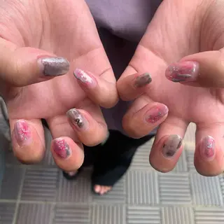 ネイル 《ニュアンスネイル》 risaのネイルデザイン